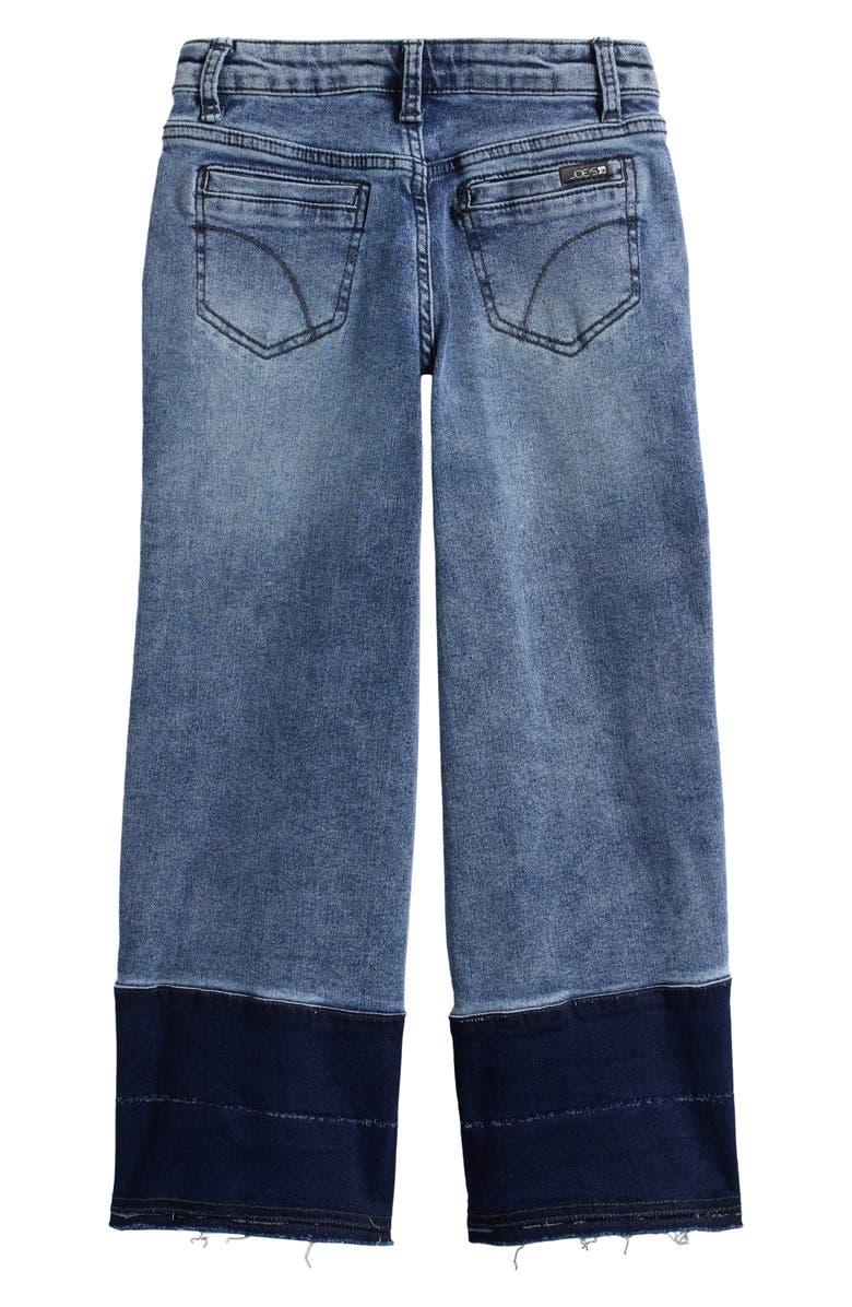 Joe's Kids' Mia Pleated High Waist Wide Leg Jeans, Alternate, color, Medium Wash