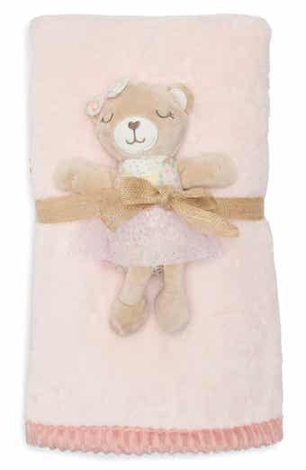 Chick pea Bear Stuffed Animal & Blanket Set