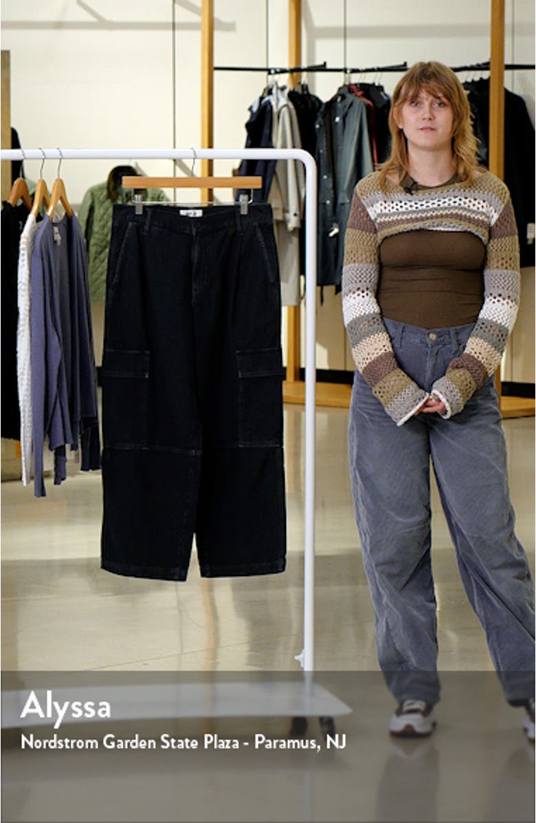 Jericho High Waist Ankle Wide Leg Jeans, sales video thumbnail