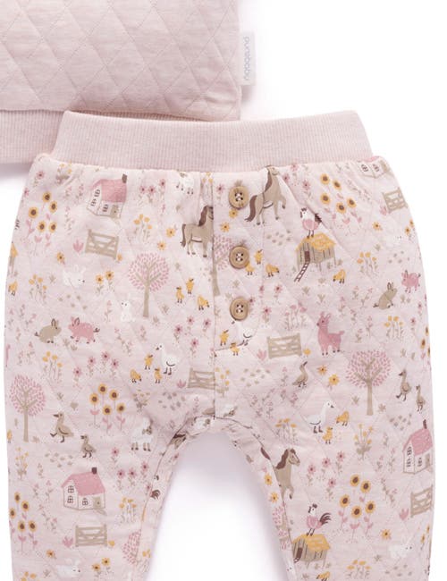Purebaby Quilted Track Set