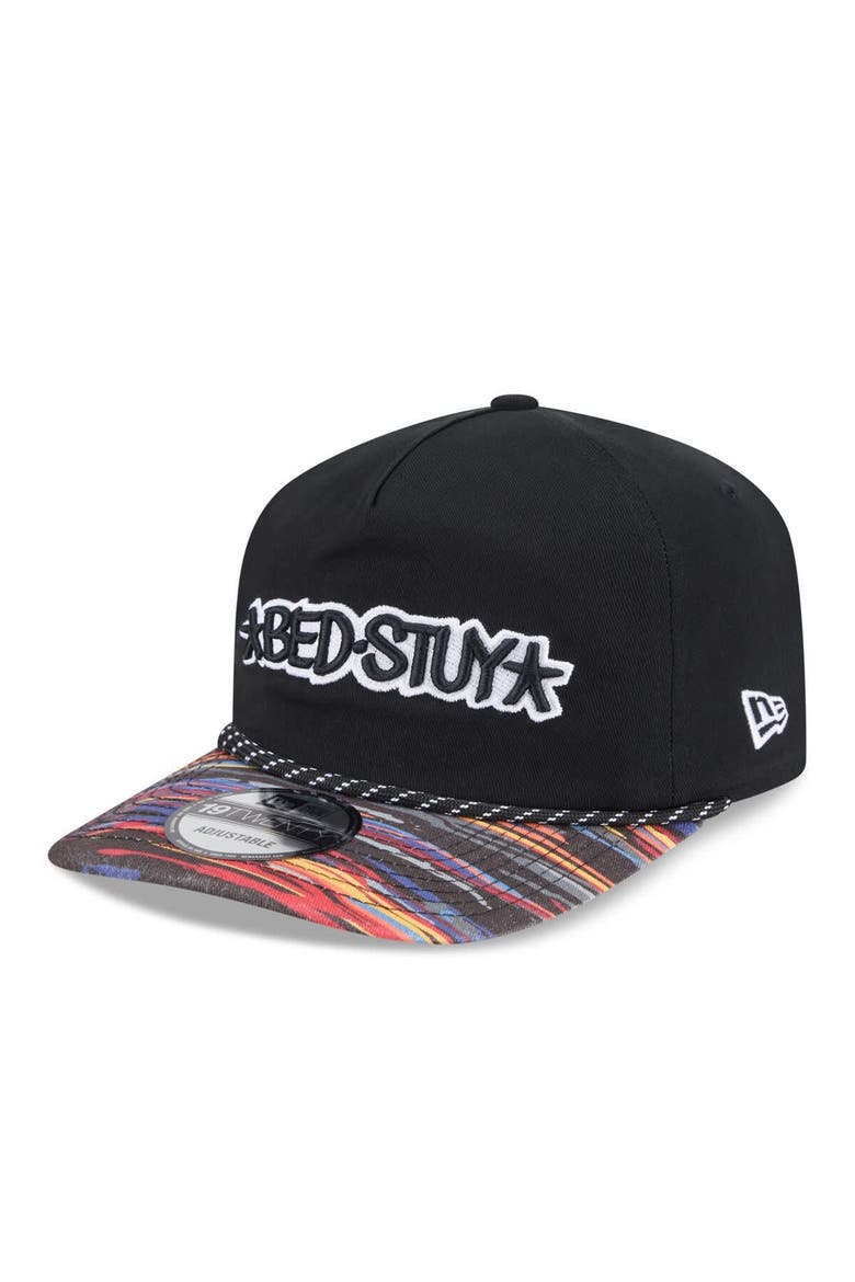 Men's New Era Black Brooklyn Nets 2025/26 City Edition 19TWENTY Adjustable Hat, Alternate, color, Black