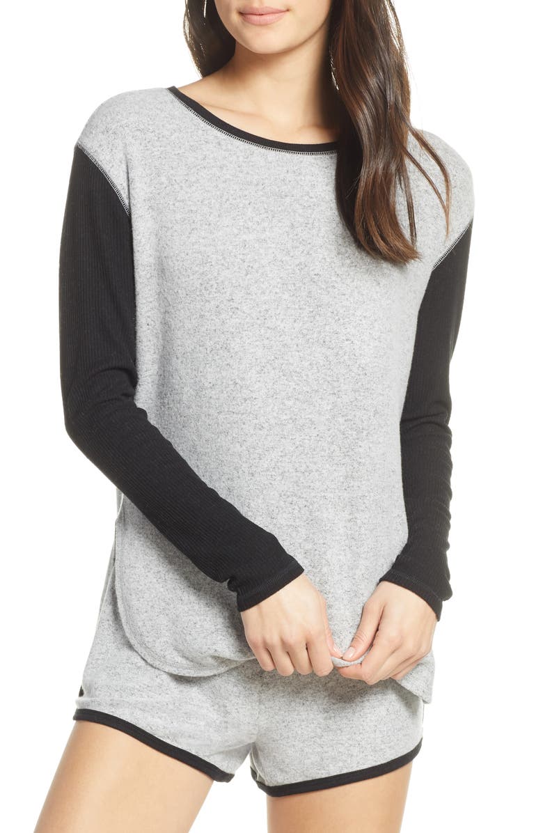 Make + Model Game Point Short Pajamas, Main, color,