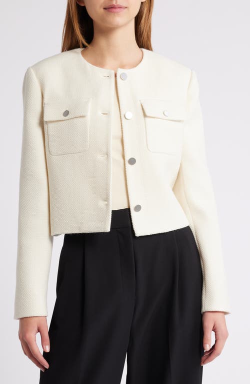 Theory Jacket In Ivory