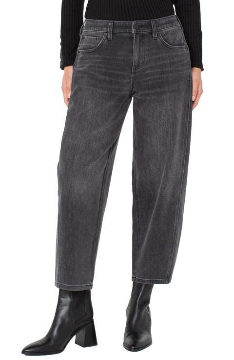 The High Waist Ankle Barrel Jeans (Ackelson)
