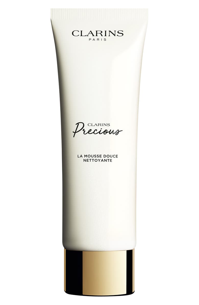 Clarins Precious La Mousse Luxury Foaming Face Cleanser, Main, color,