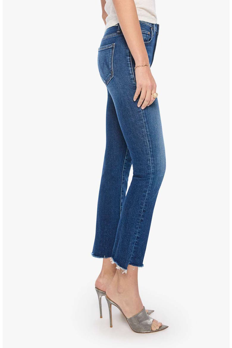 The Insider High Waist Ankle Step Fray Bootcut Jeans, Alternate, color, COSMIC COWGIRL