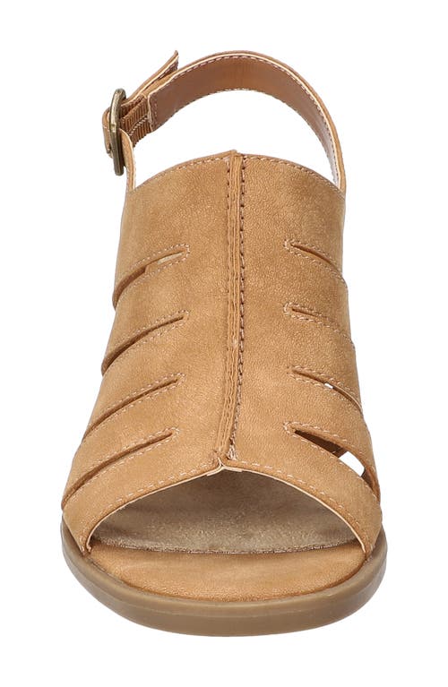 Bella Vita Rhodes Slingback Sandal In Brown