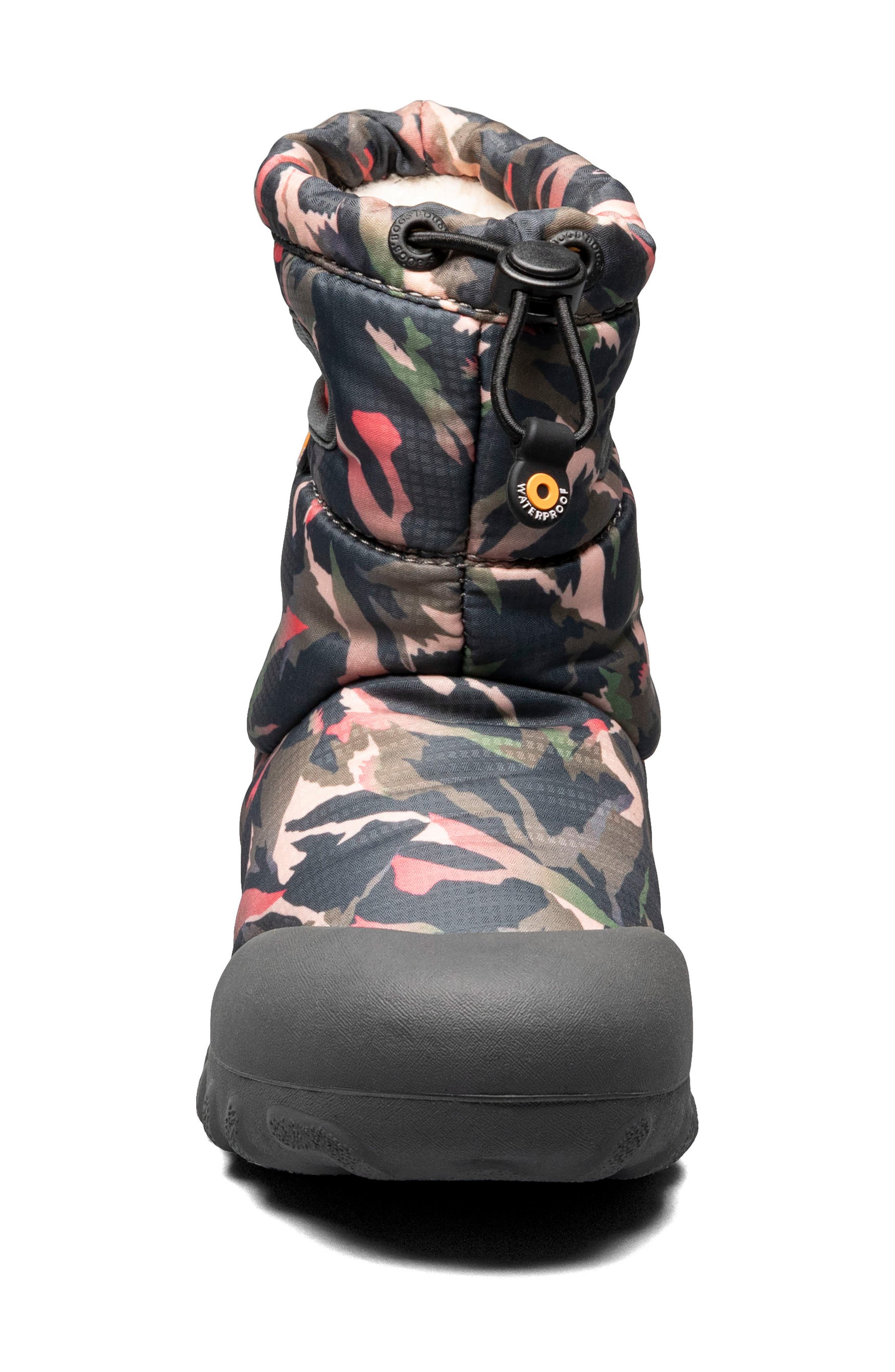 B-MOC Waterproof Insulated Faux Fur Winter Boot, Alternate, color, ARMY GREEN MULTI