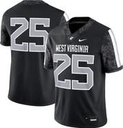 Nike Men's Nike #25 Black West Virginia Mountaineers Alternate Game Jersey