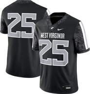 Nike Men's Nike #25 Black West Virginia Mountaineers Alternate Game Jersey