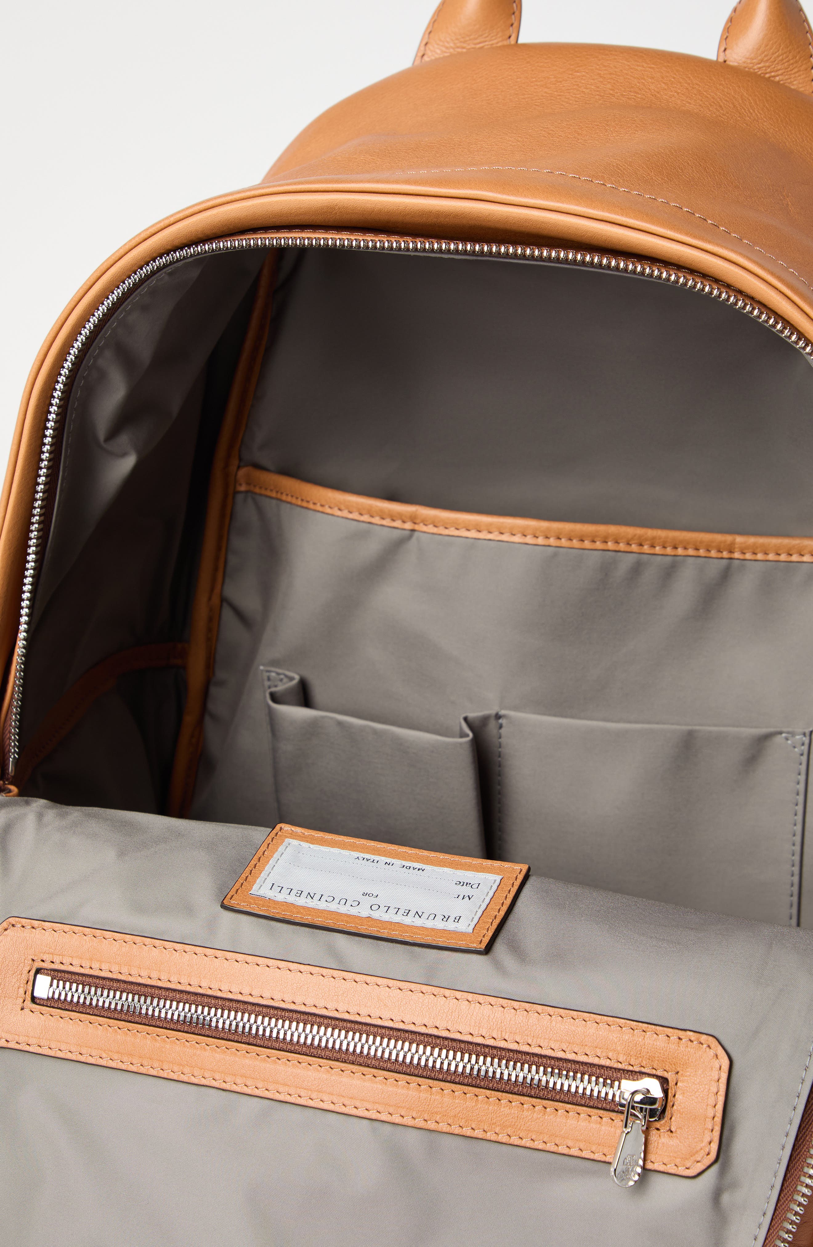 Brunello Cucinelli Travel backpack, Alternate, color, 