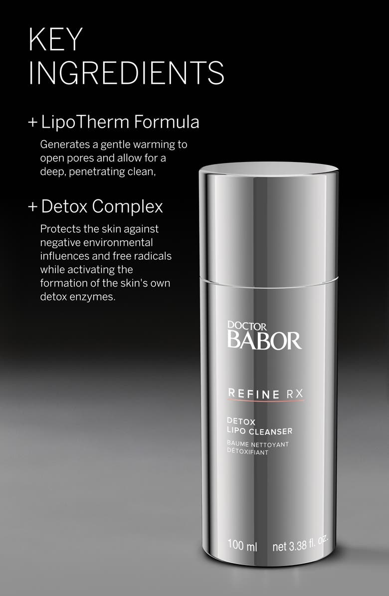 BABOR Refine RX Detox Lipo Cleanser, Alternate, color,