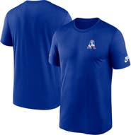 Nike Men's Nike Royal New England Patriots Sideline Alt Pack Small Logo Legend Performance T-Shirt
