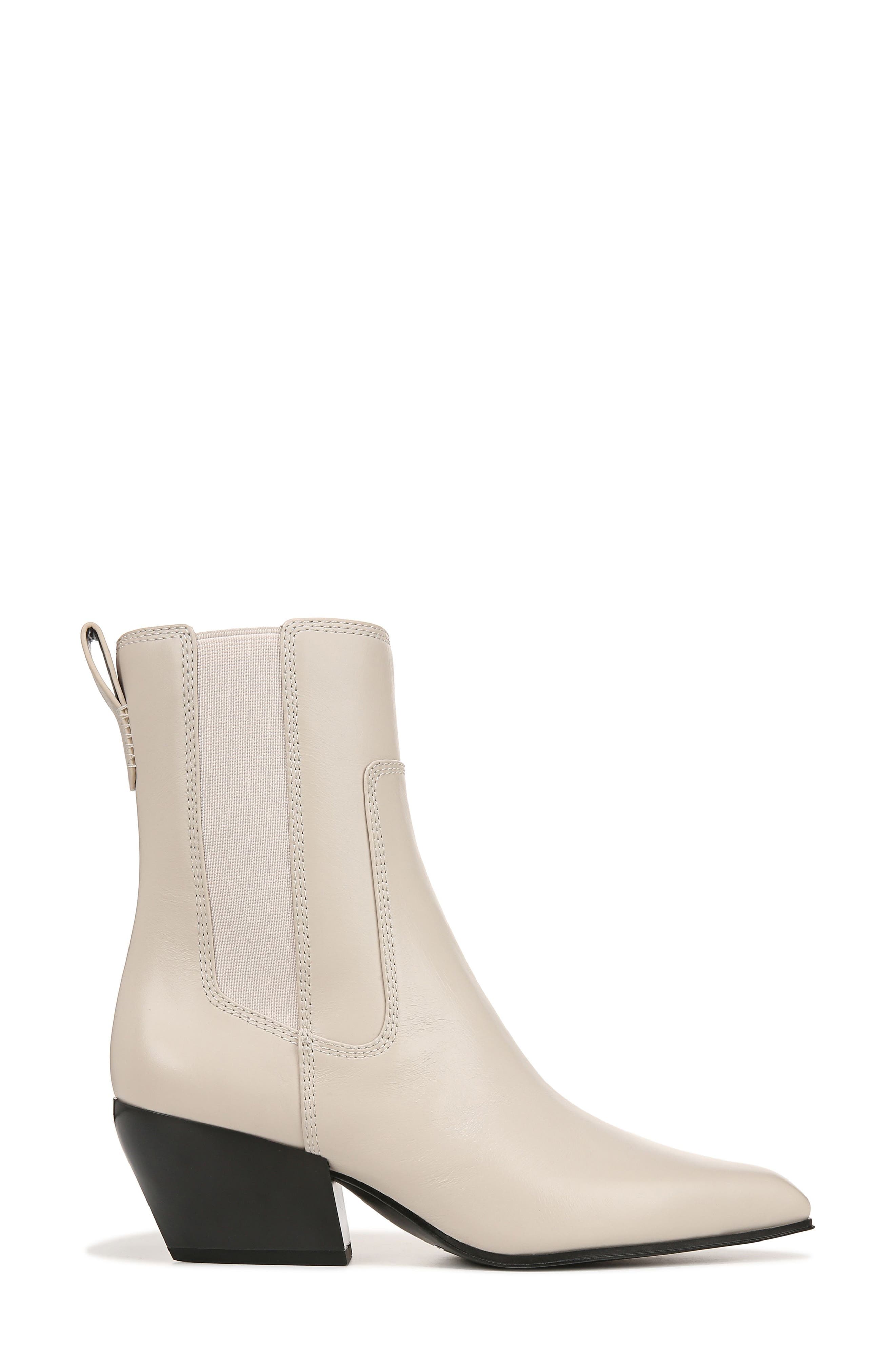 Anina Pointed Toe Boot, Alternate, color, CHALK