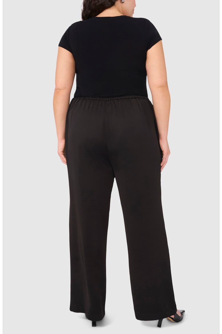 Wide Leg Pull-On Pants, Alternate, color, RICH BLACK
