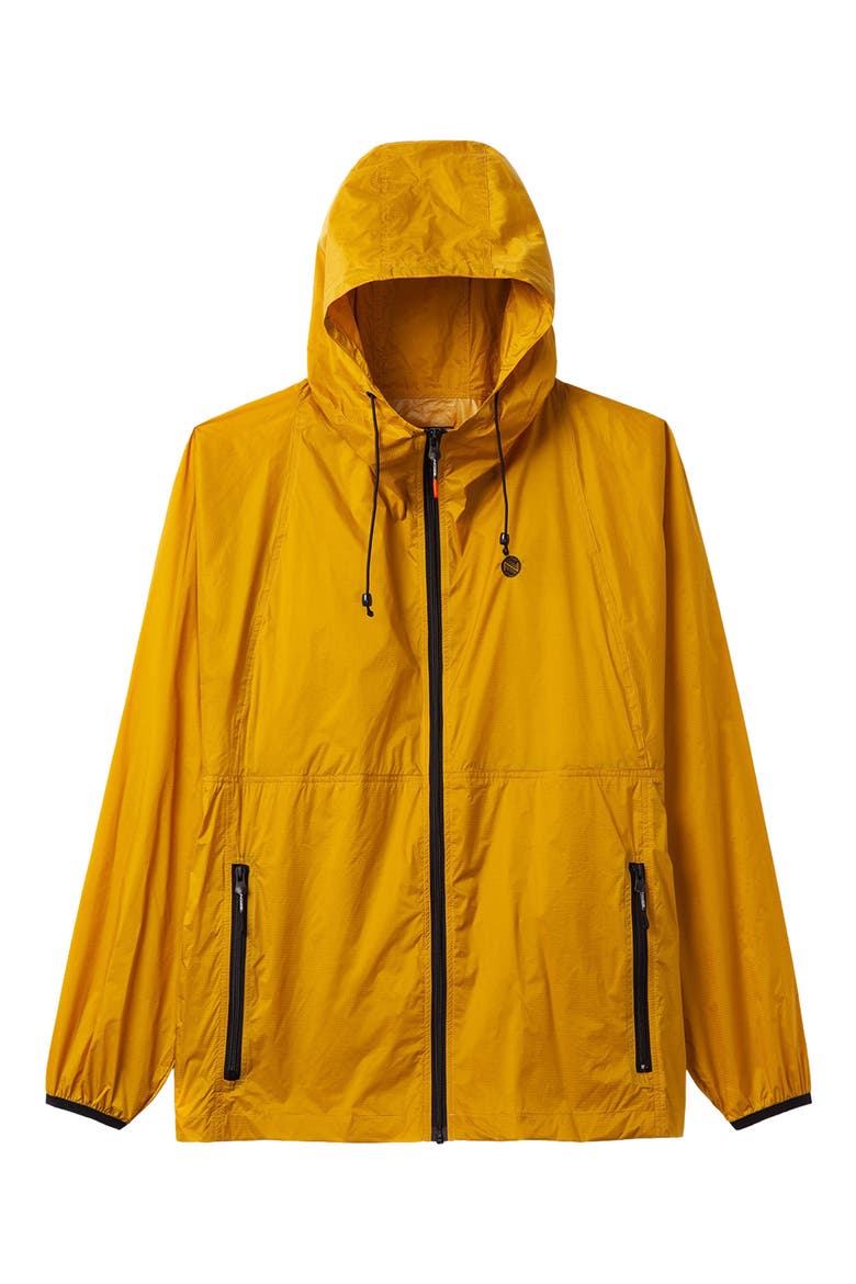 Hooded Windbreaker, Alternate, color, HONEY GOLD