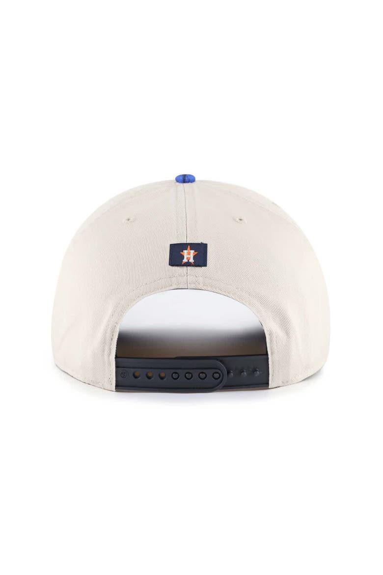 Men's '47 Cream/Navy Houston Astros Fiji Rope Hitch Adjustable Hat, Alternate, color, Cream