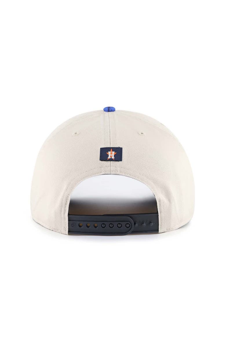 '47 Men's '47 Cream/Navy Houston Astros Fiji Rope Hitch Adjustable Hat, Alternate, color, Cream