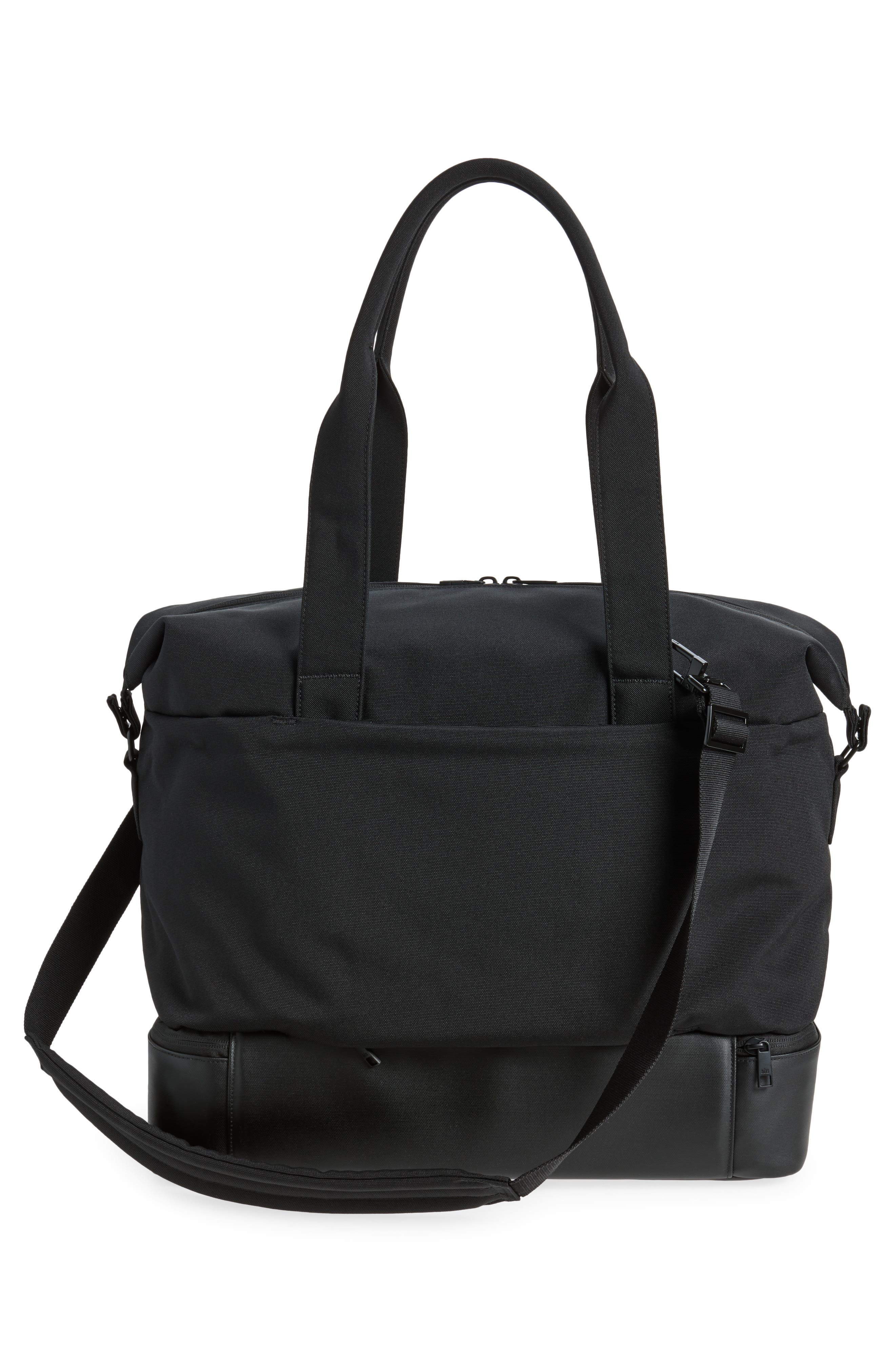 The Weekender Bag, Alternate, color, BLACK