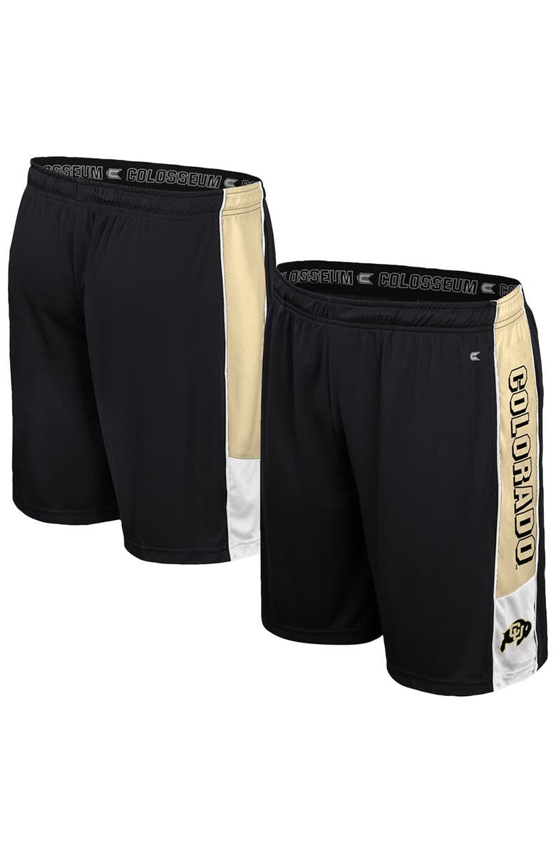 COLOSSEUM Men's Colosseum Black Colorado Buffaloes Quantum Shorts, Main, color, 