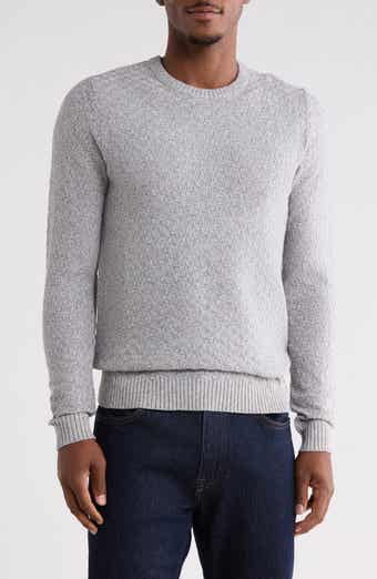 Textured Crewneck Sweater