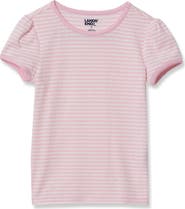Lands' End Girls Short Sleeve Pointelle Knit Tee