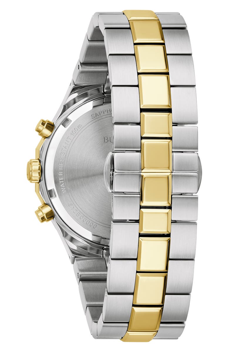 BULOVA Classic Prestige Bracelet Watch, 38.5mm, Alternate, color, Two-Tone