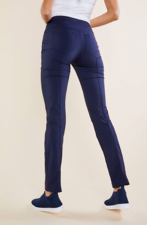 Anatomie The Sonia Curvy High Rise Pant In Navy
