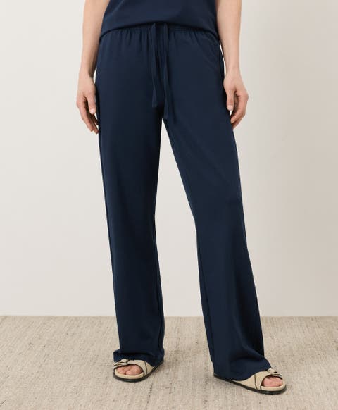 Luxe Essential Wide Leg Pant Made With Organic Cotton