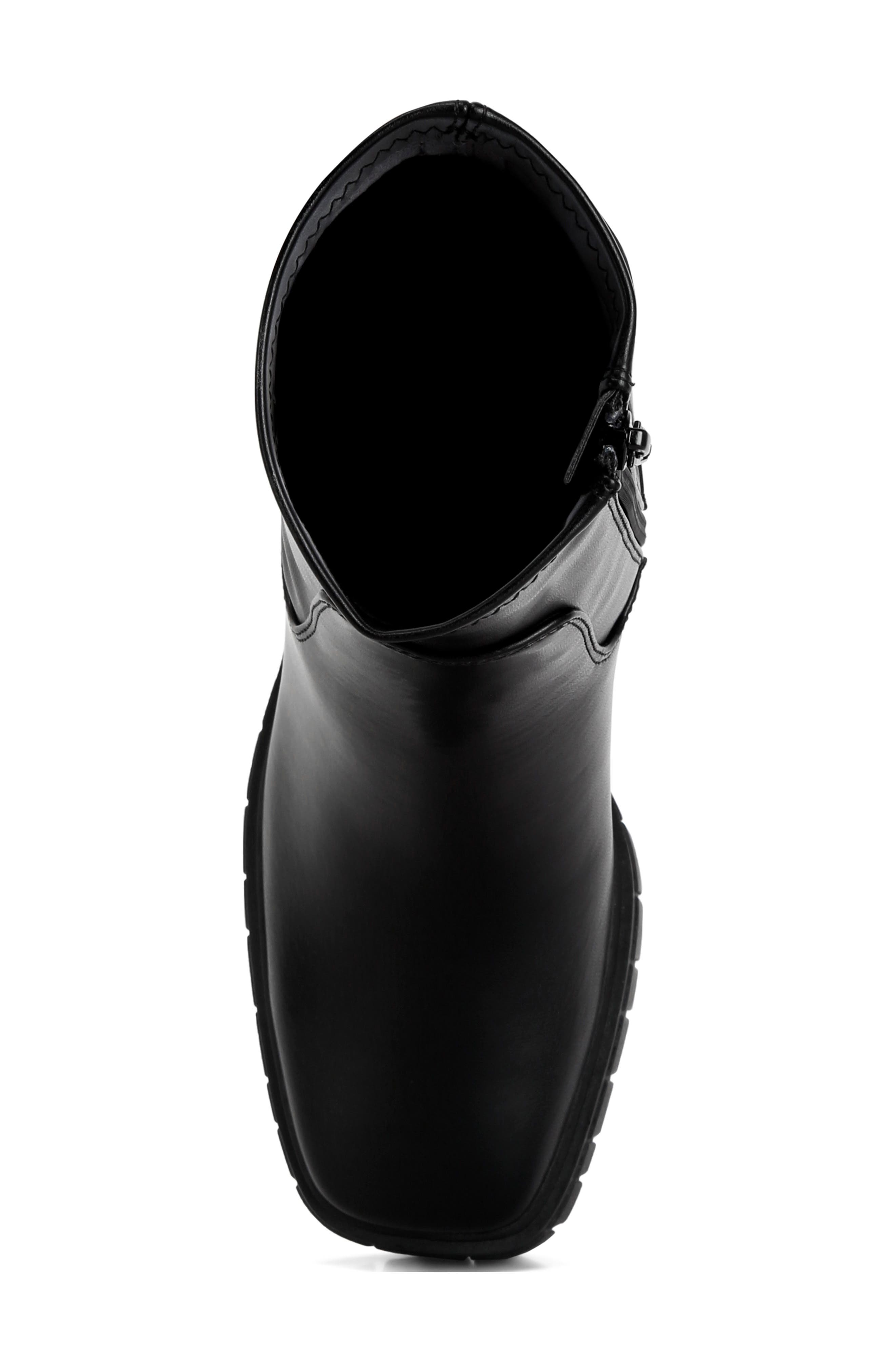 LONDON RAG Kokum Bootie, Alternate, color, Black