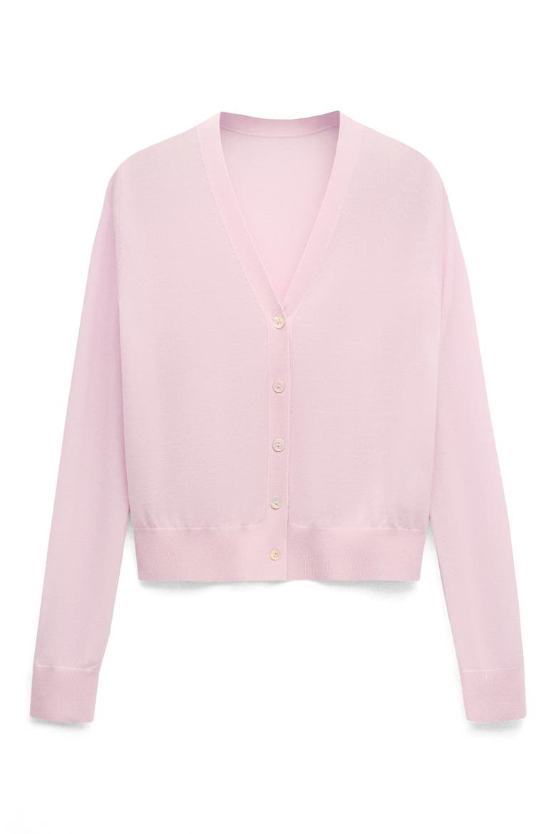 Wool Cardigan, Alternate, color, PINK