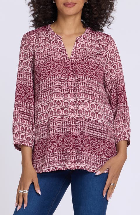 Pintuck Top