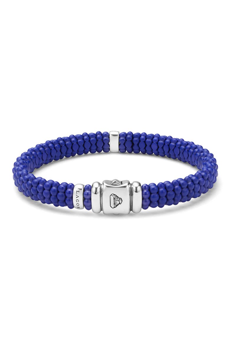 Men's Anthem Marine Ceramic Bracelet, Alternate, color, BLUE