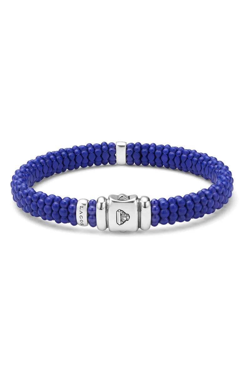LAGOS Men's Anthem Marine Ceramic Bracelet, Alternate, color, Blue
