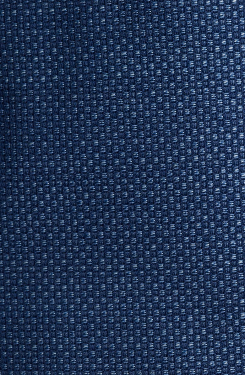 BOSS Hutson Slim Fit Blue Textured Wool Sport Coat, Alternate, color, Dark Blue