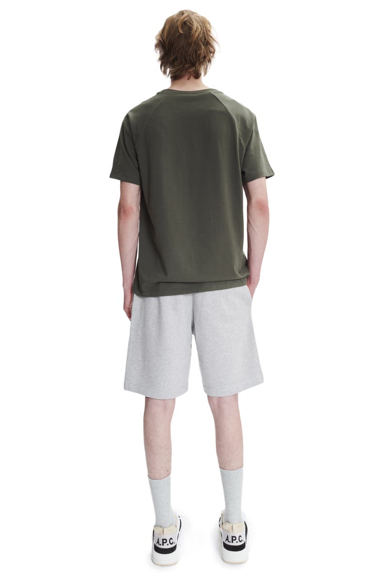 A.P.C. Cotton Sweat Shorts, Alternate, color,