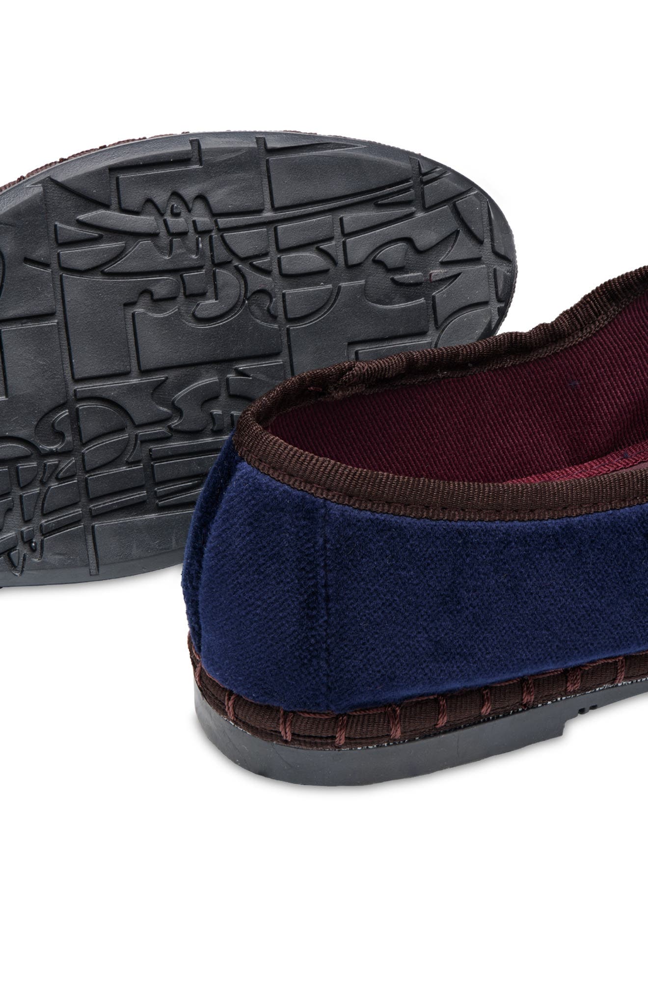 Dede Mary Jane Flat, Alternate, color, AZUL