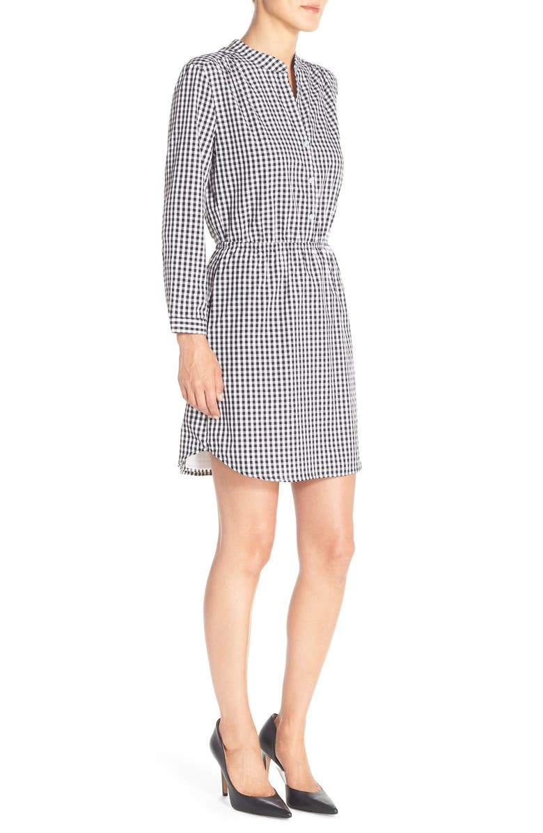 Charles Henry Gingham Woven Shirtdress, Alternate, color,