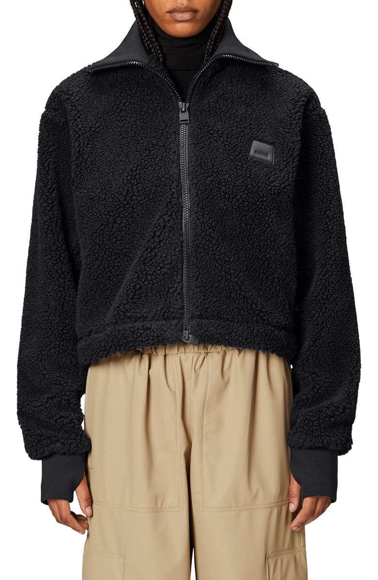 Rains Kofu Short Fleece Jacket, Main, color,
