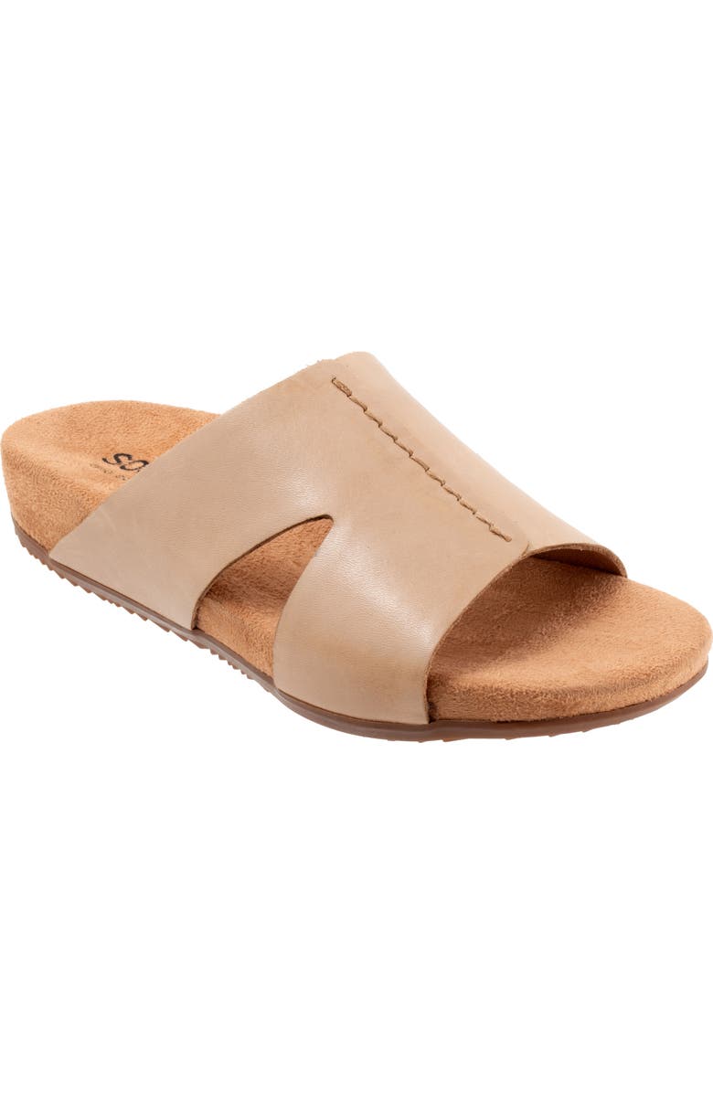 SoftWalk<sup>®</sup> Beverly Sandal, Main, color, Beige