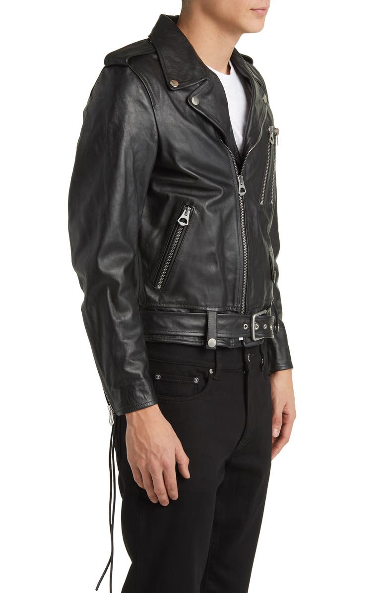 BLK DNM 15 Leather Jacket, Alternate, color, 