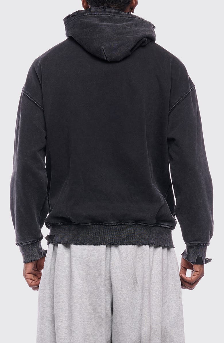 Rolling Loud Tour Dept Cotton Graphic Hoodie, Alternate, color, Washed Black