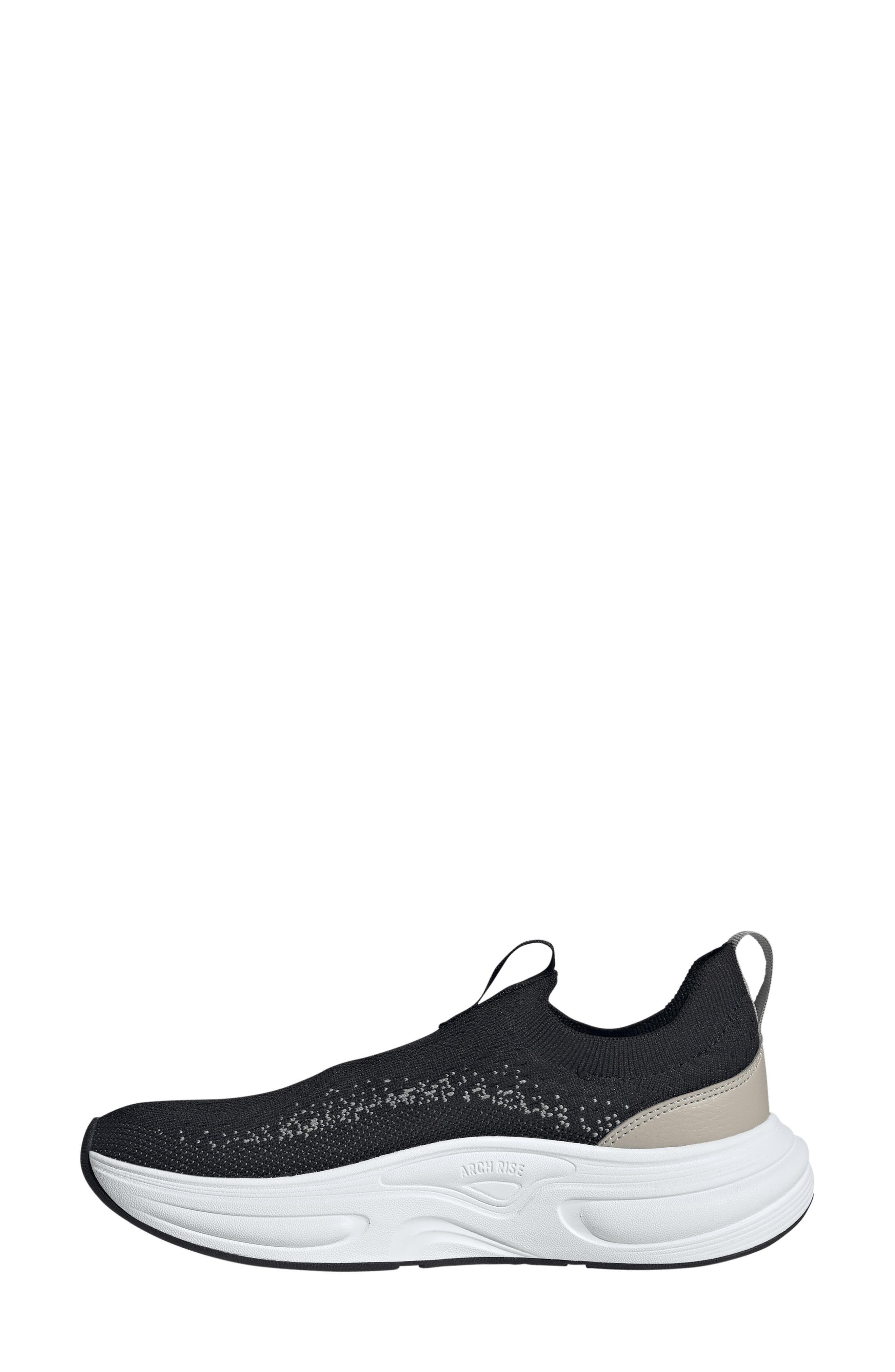 Cloudfoam Cuxxion Slip-On Sneaker, Alternate, color, BLACK/ GREY MET/ LIGHT BROWN