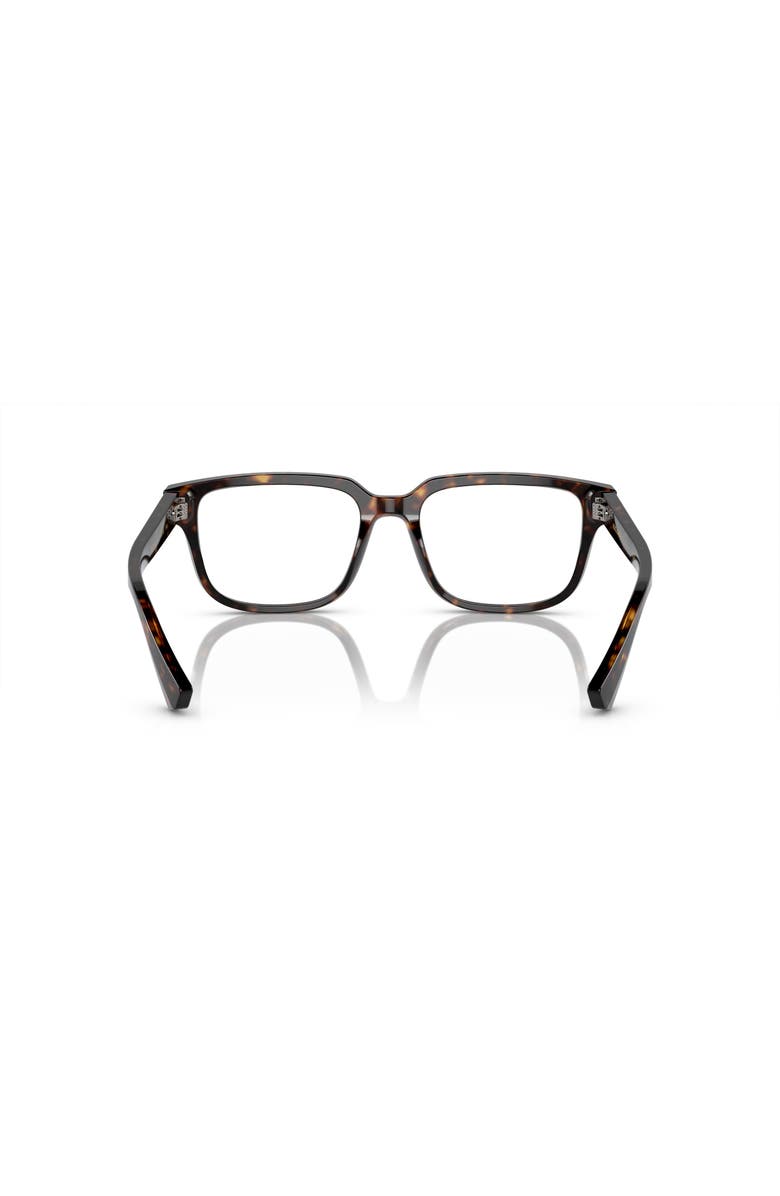 Dolce&Gabbana 52mm Square optical glasses, Alternate, color, Tortoise