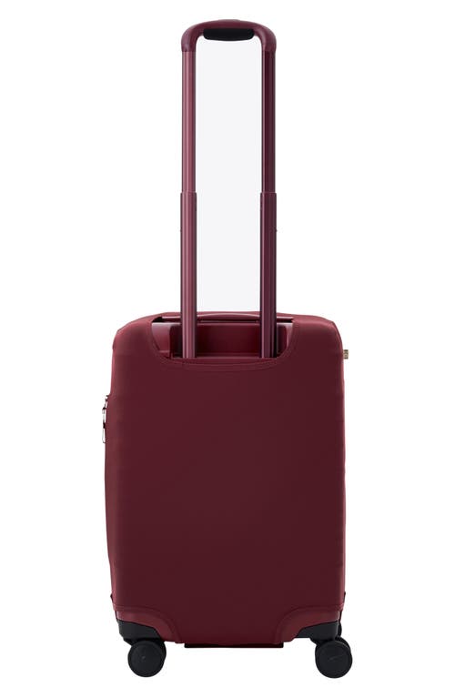 Beis Béis The Carry-on Luggage Cover In Burgundy