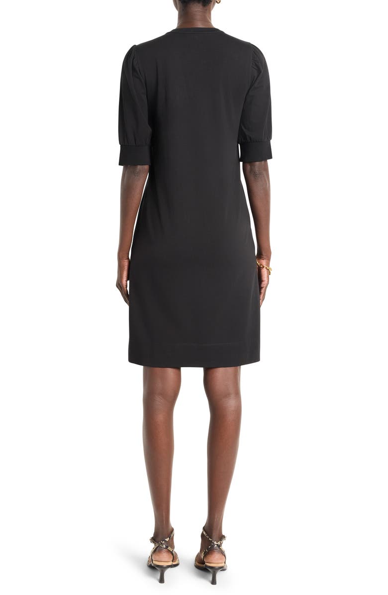 NZT by NIC+ZOE Henley Puff Sleeve Shift Dress, Alternate, color, 