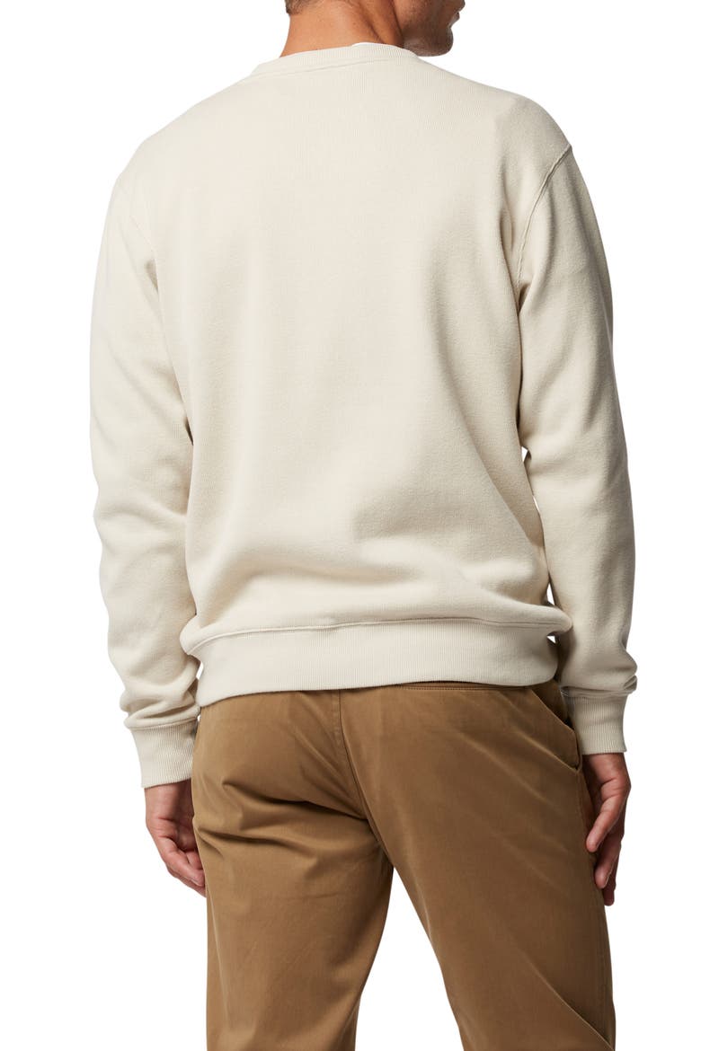 Logo Detail Sweatshirt, Alternate, color, BONE