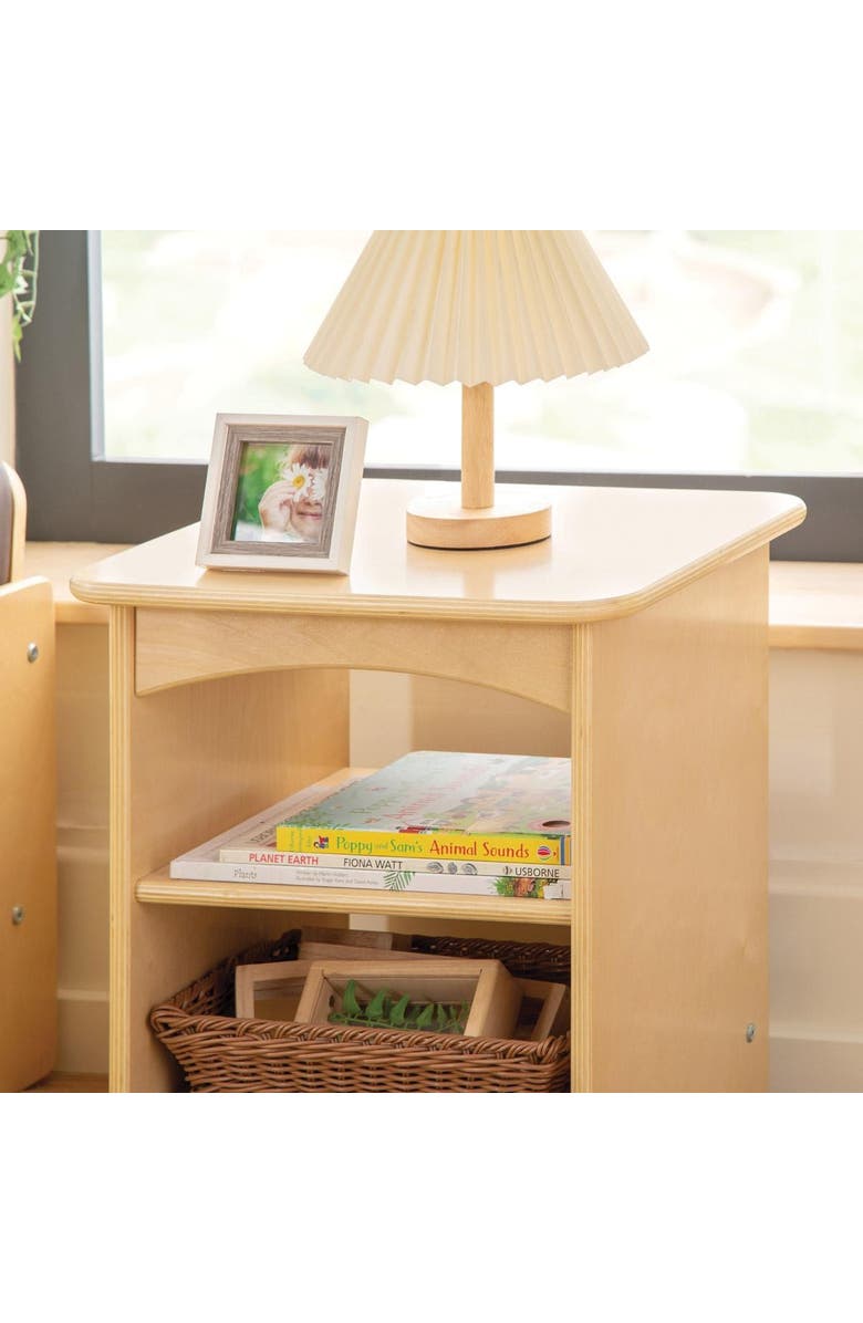 Kaplan Early Learning Company Carolina End Table, Alternate, color, Beige