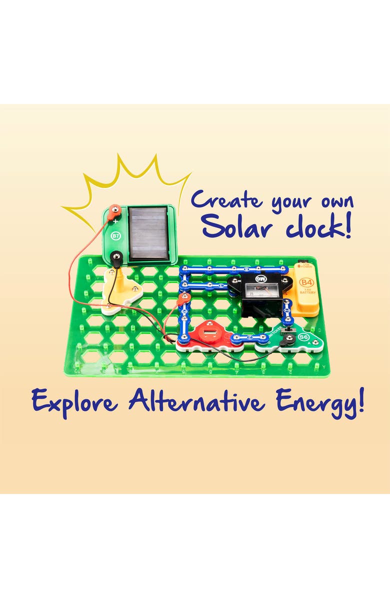 Snap Circuits Green Energy Stem Learning Toy, Alternate, color, Multicolored