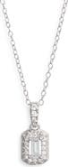 Nordstrom Cubic Zirconia Pendant Necklace